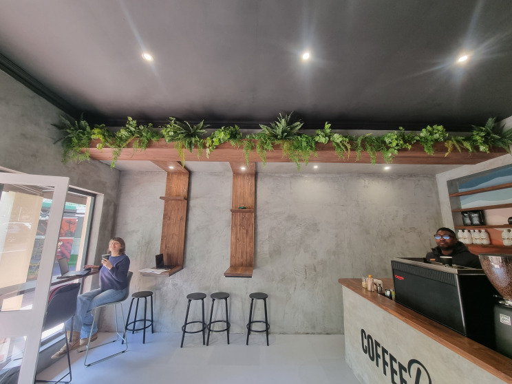 Coffee shop build
